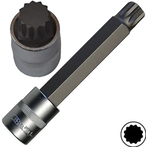 BATO Stifttopp lang 1/2" XZN M6.