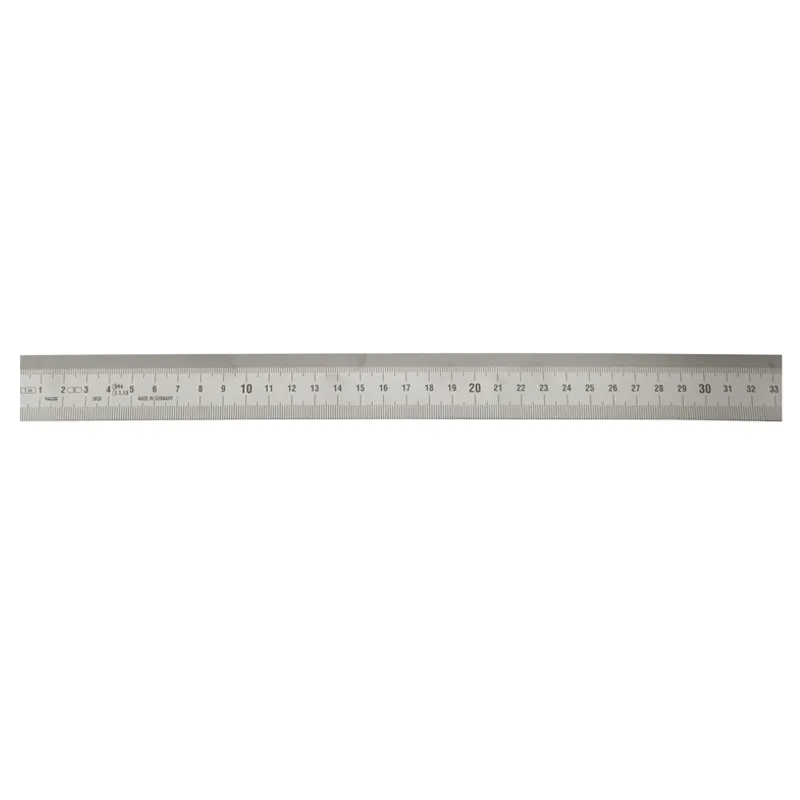 Stållinjal 2000 x 30 x 1,0 mm