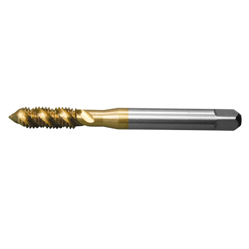 Spiralpipe M8x1,25 mm HSS-TIN 45° DIN 371