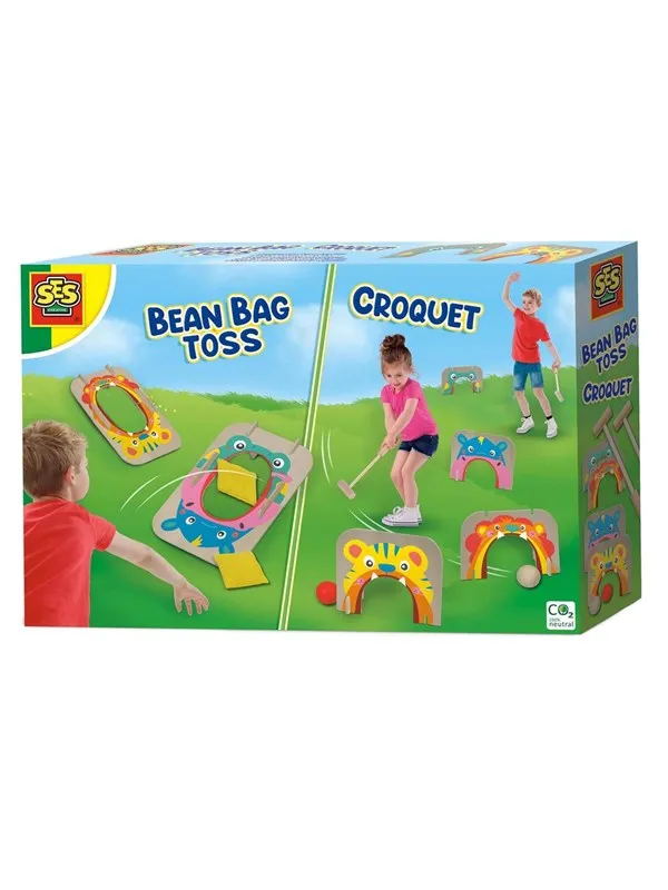 Croquet and Bean Bag Throwing