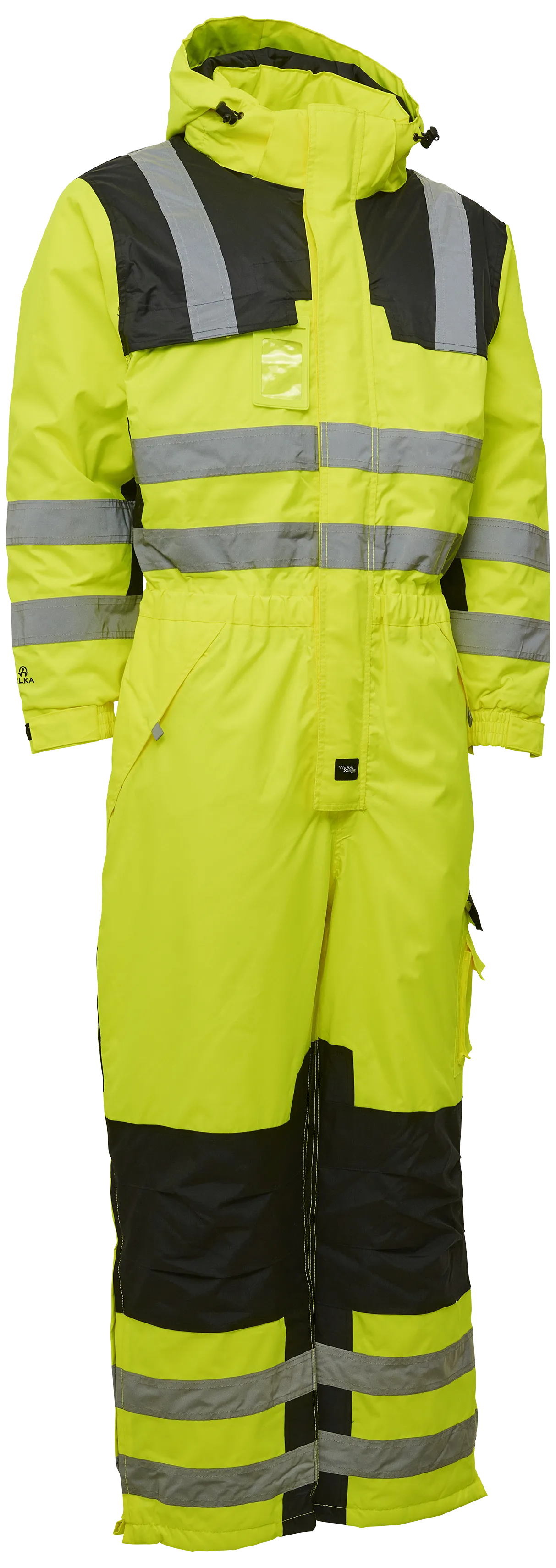 Synlighet termokedeldress 088000R gul/svart str. L
