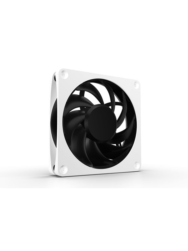 Alphacool Apex Stealth Metal - 2000 RPM - Black - Kabinettvifte - 120mm - Hvit - 40 dBA