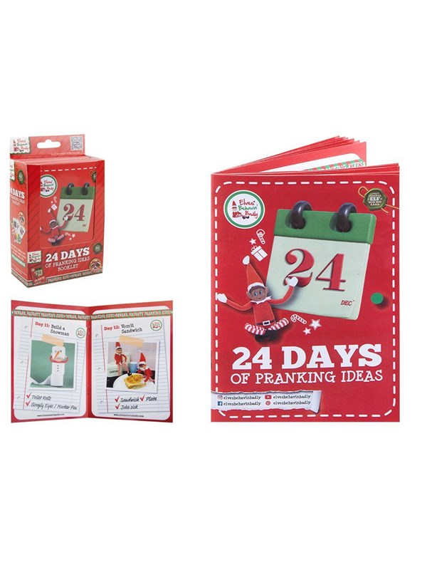 Elves Behavin' Badley 24 Days of Pranking Ideas Booklet