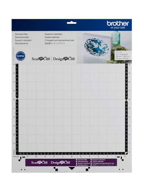Brother Standard adhesive cutting mat 12" x 12" / 305 mm x 305mm