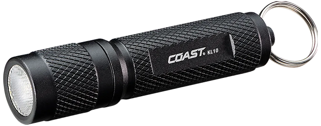 Coast KL10 minilygte m/nøglering 100lm 1×AAA