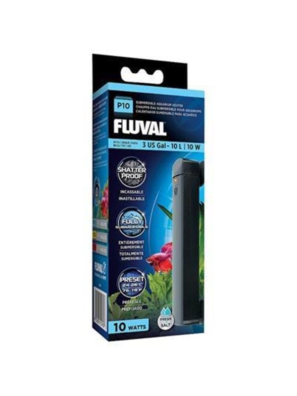FLUVAL P10 Submersible Heater 10W up to 10L