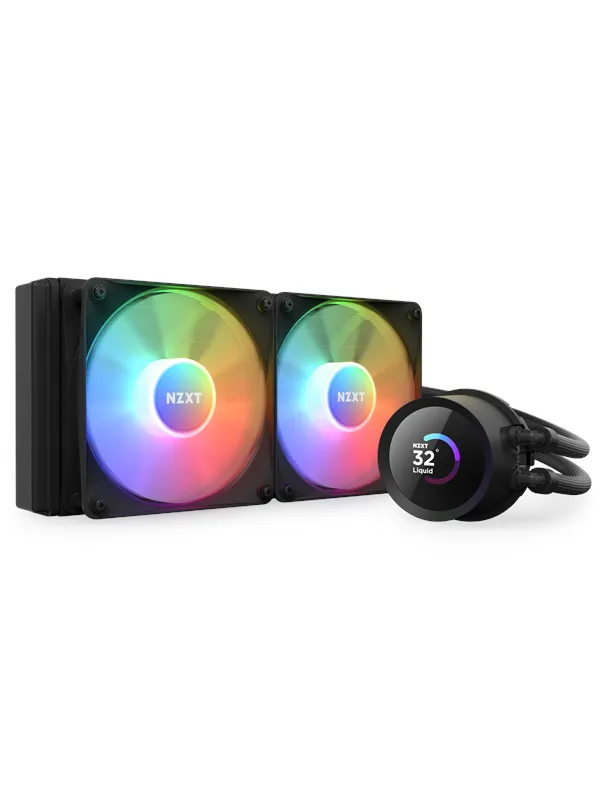 NZXT Kraken 240 Black RGB - CPU Vannkjøling - Max 31 dBA