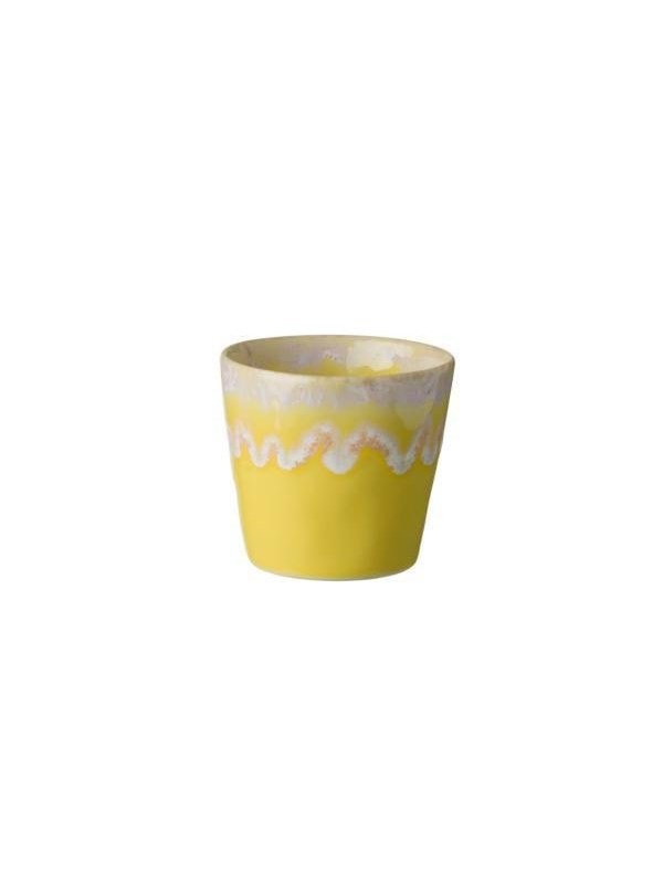 Costa Nova Cup Gres 21 cl 8 x 7.5 cm Yellow Ceramic