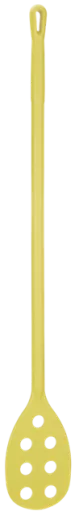 Vikan Omrører m/Huller, Metaldetekterbar, Ø31 mm, 1200 mm, Gul