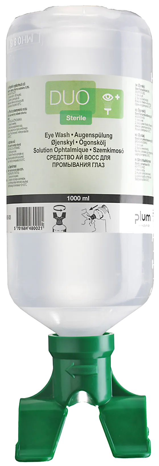 Plomme øyeskyll duo 1,0 L