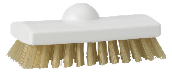 Vikan Skurebørste - varmeresistente filamenter, 150 mm, Meget stiv, Hvid