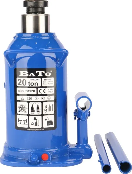 BATO Flaskejekk 20 tonn. 242-452mm.