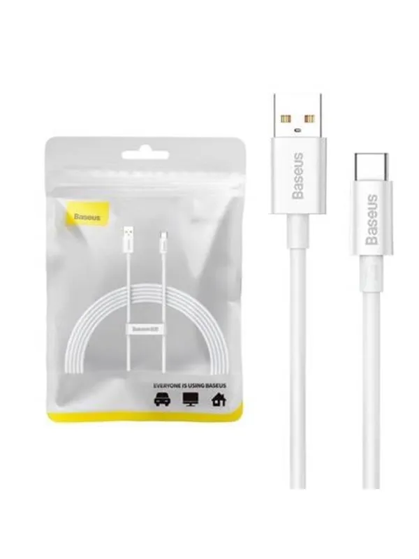 Baseus Cable USB do USB-C  Superior 100W 2m (white)