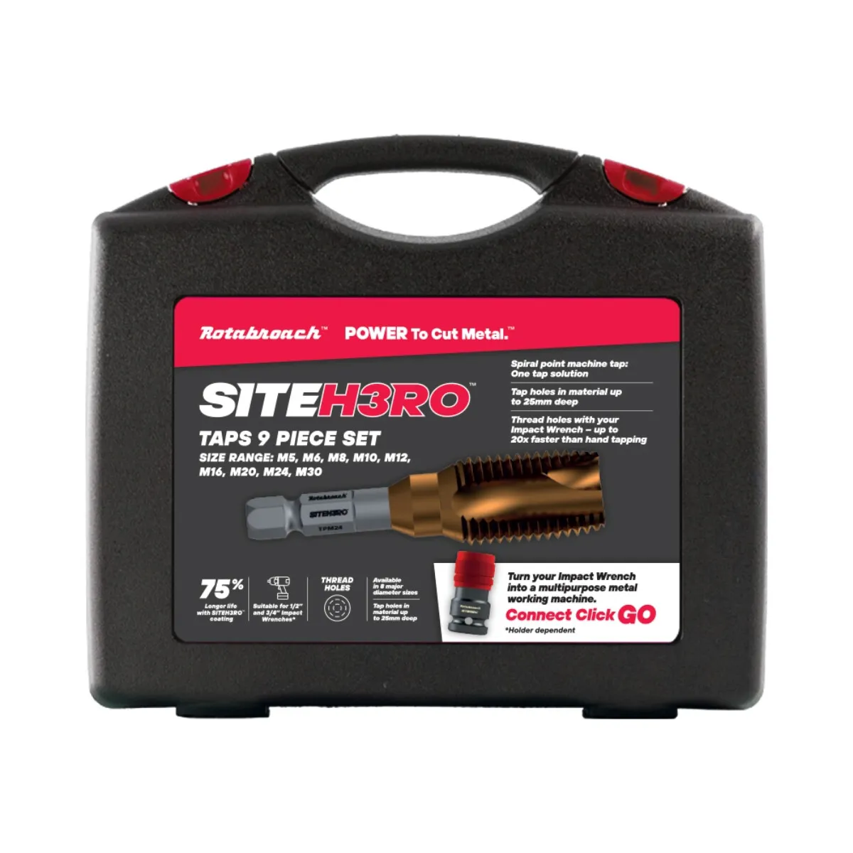 Rotabroach SITEH3RO gjengesett M5-M30