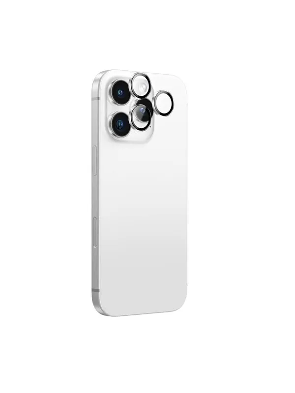 AmazingThing AR 3 Lens Glass Full Clear Tempered Glass for iPhone 16 Pro / 16 Pro Max - Transparent