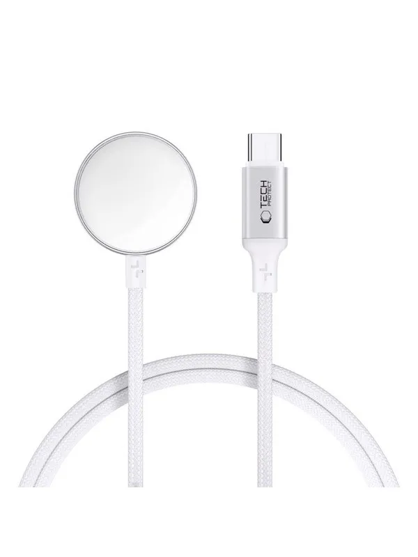 Tech-Protect  UltraBoost USB-C Inductive Charger for Apple Watch 1m - White