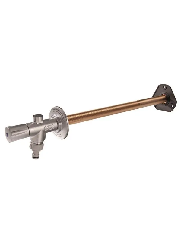 Kemper 1/2" frosti-plus frost-proof outdoor valve medium category 3. pn16