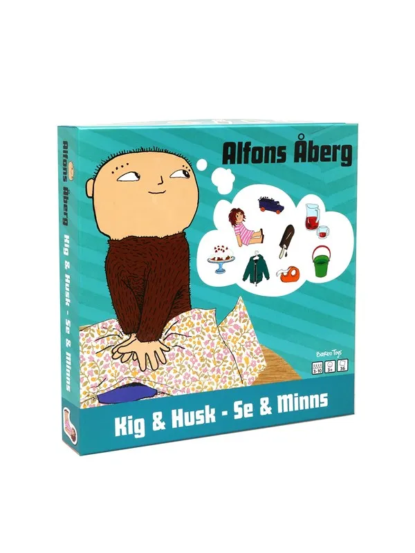 Barbo Toys Alfons Åberg - Look and Remember DK / SE