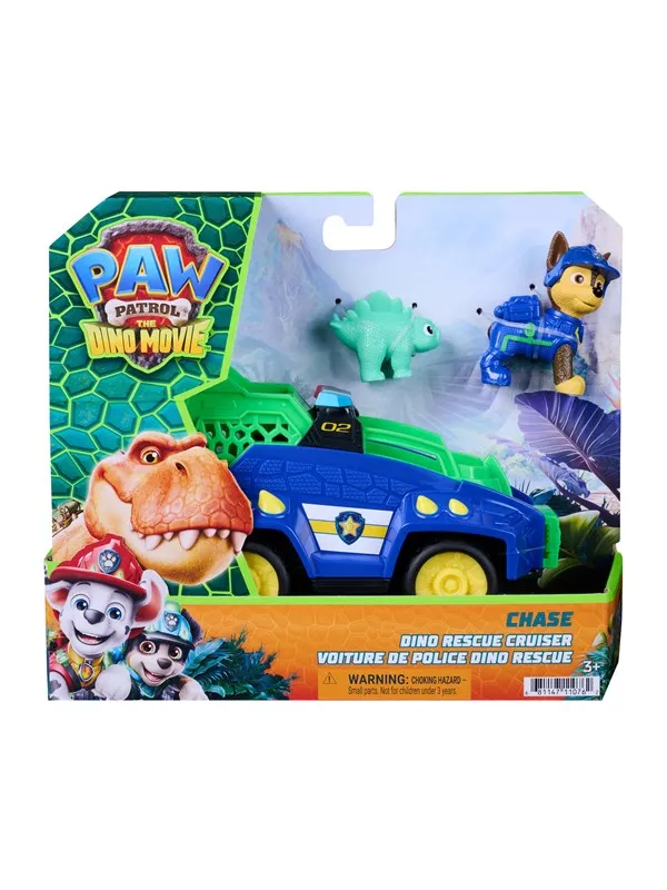 Paw Patrol Movie 3 Dino Theme Vehicle Chase