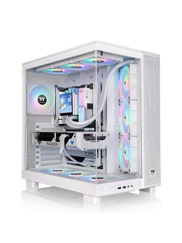 Thermaltake View 380 XL TG ARGB - Kabinett - Desktop - Hvit