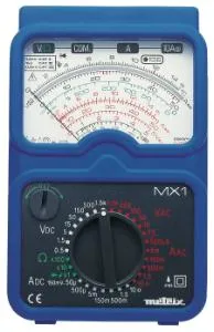 MX 1  -  Analog multimeter, 1500V AC/DC
