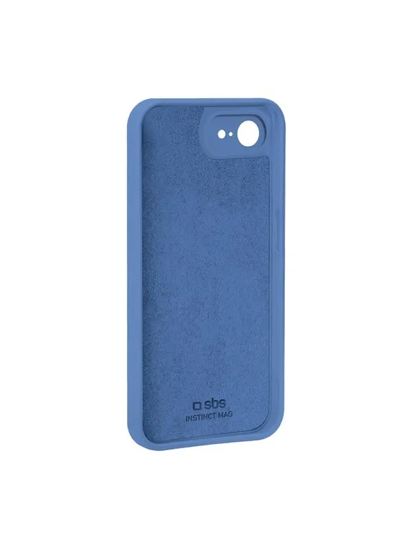 SBS Instinct Mag Case for iPhone 16e / 17e Compatible with MagSafe - Blue