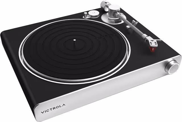 Victrola Stream Carbon platespiller (sort)