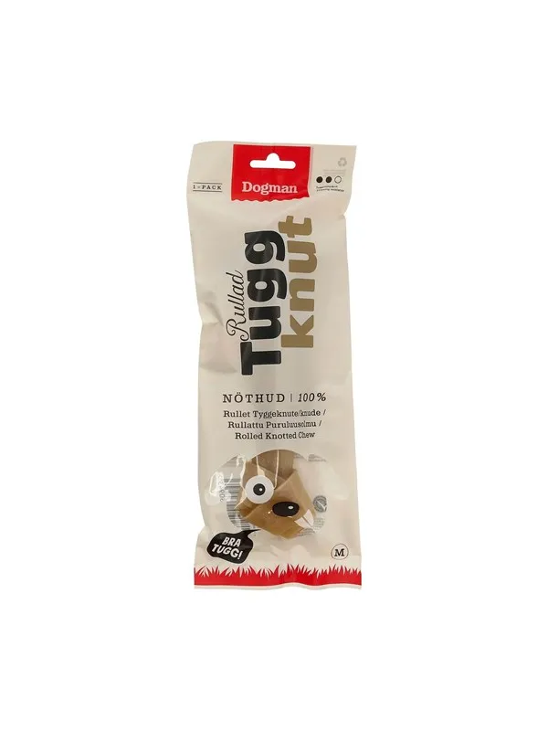 Dogman Tyggeknute mellom pakket