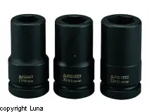 Slagtopp Tengtools 1" lang 27 mm