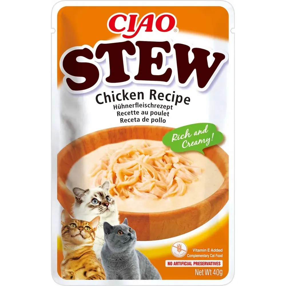 Inaba våtfòr katt - Stew Kylling