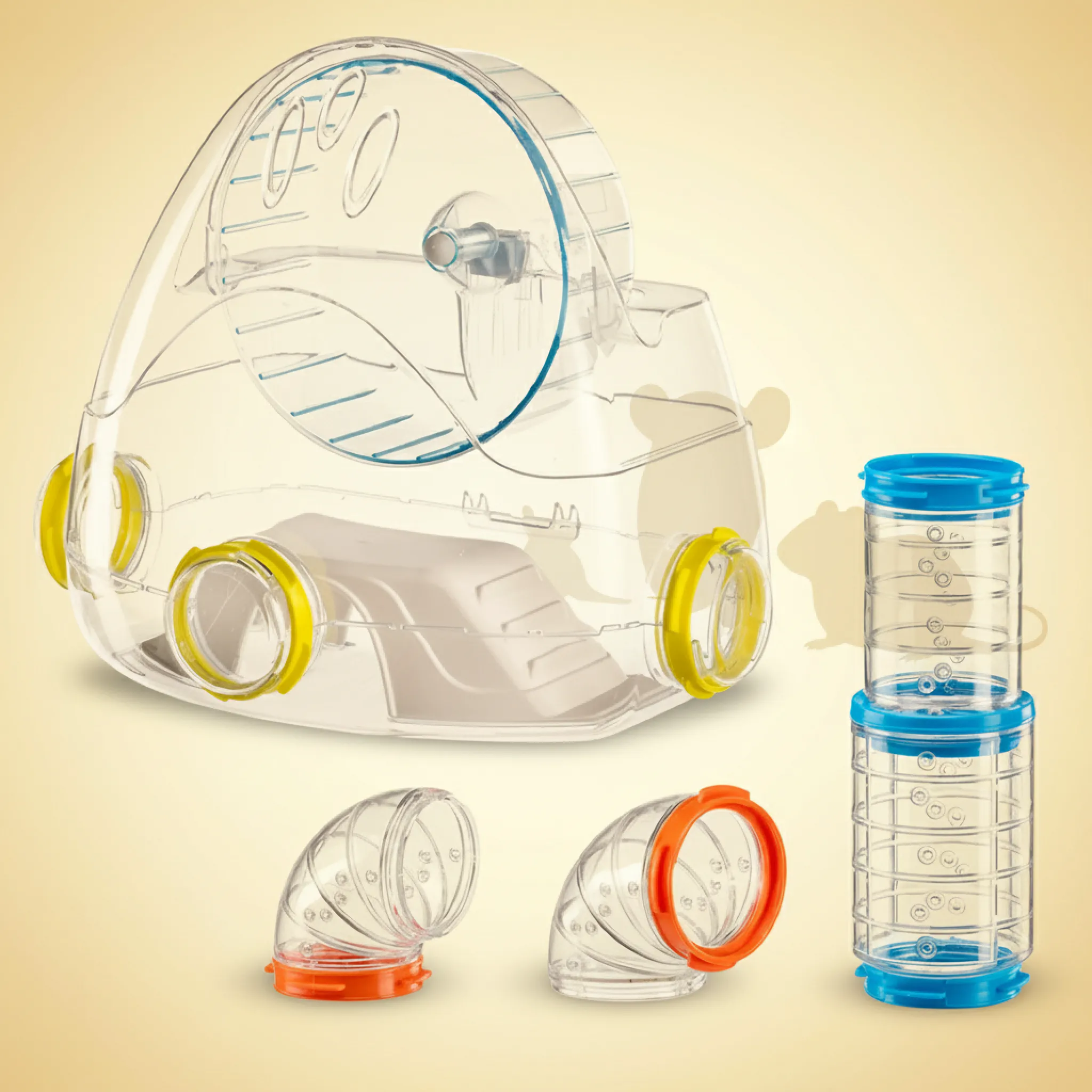 Hamster løpehjul Kit -modul Ferplast Gym 32,3×23×26,3 cm