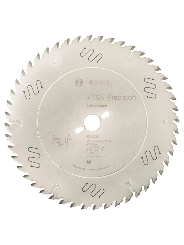 Bosch Sirkelsagblad Top Precision Best for Wood 315 x 30 x 3,2 mm, 48