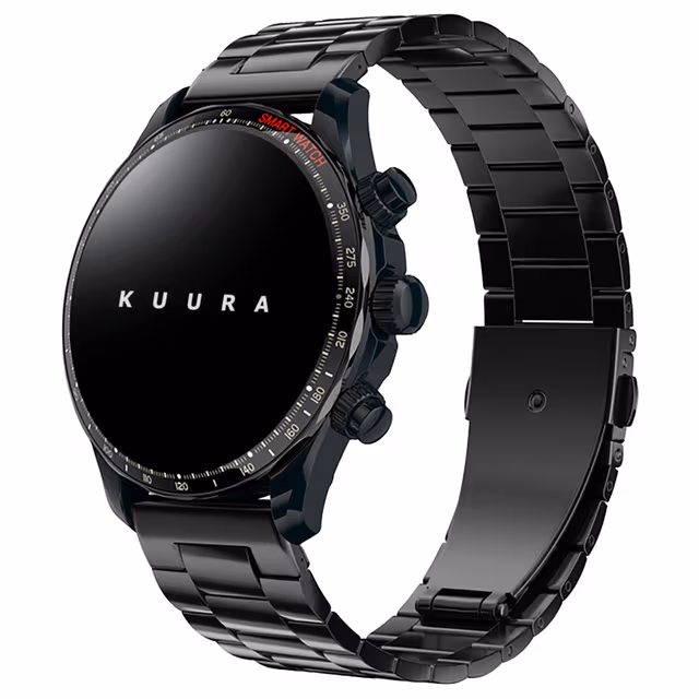 Kuura Smartklokke FM2 - Svart