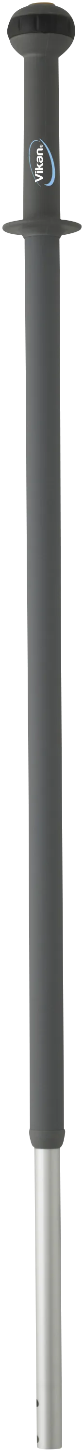 Teleskopskaft med klikk, ø29×1235-1770 mm, grå