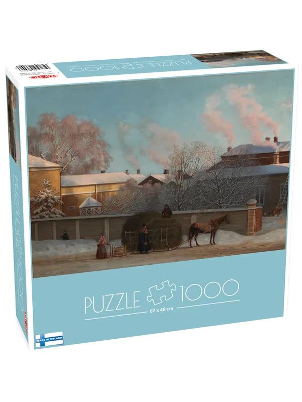 Tactic 1000 pcs: Wright Annankatu kylmänä talviaamuna