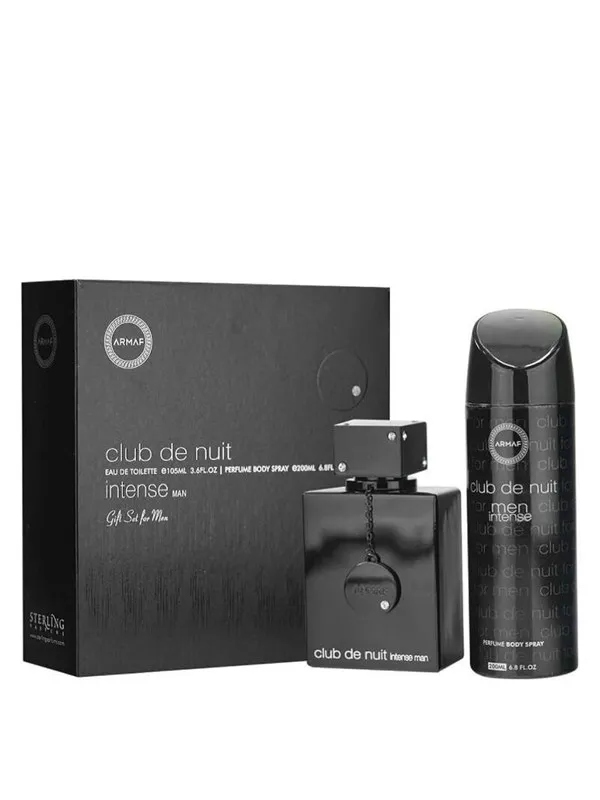 Armaf Men's Club De Nuit Intense EDT 2 PC Gift Set