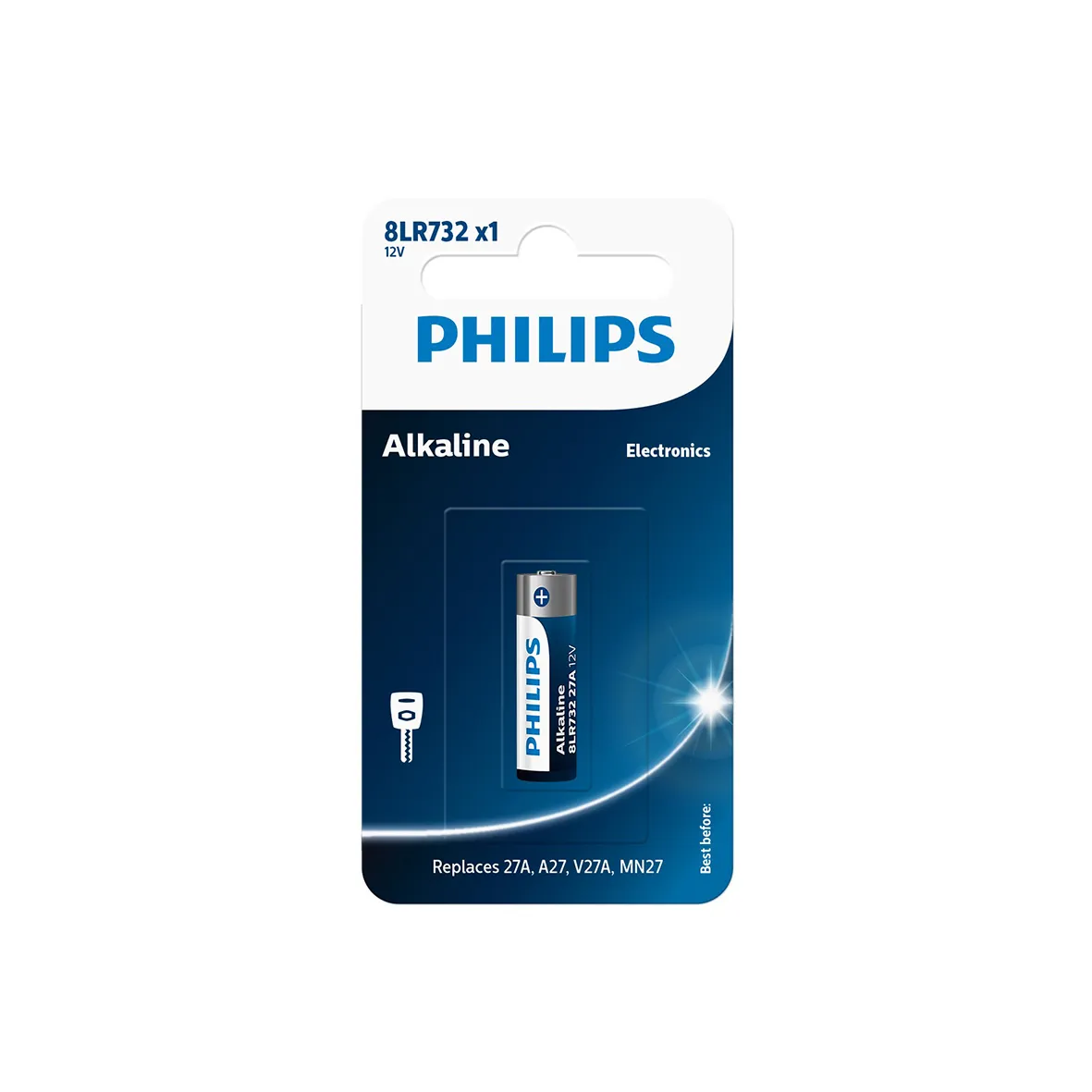 PHILIPS batteri tech alkaline 12V 1-pak