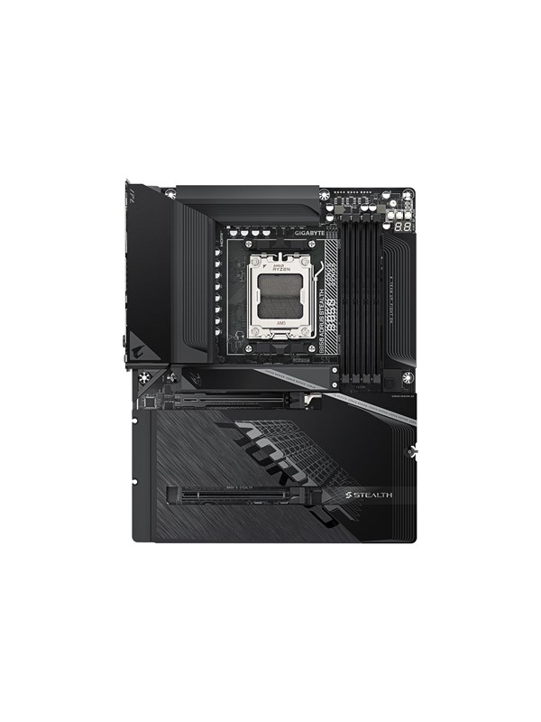 GIGABYTE B850 AORUS STEALTH Hovedkort - AMD B850 - AMD AM5 socket - DDR5 RAM - ATX