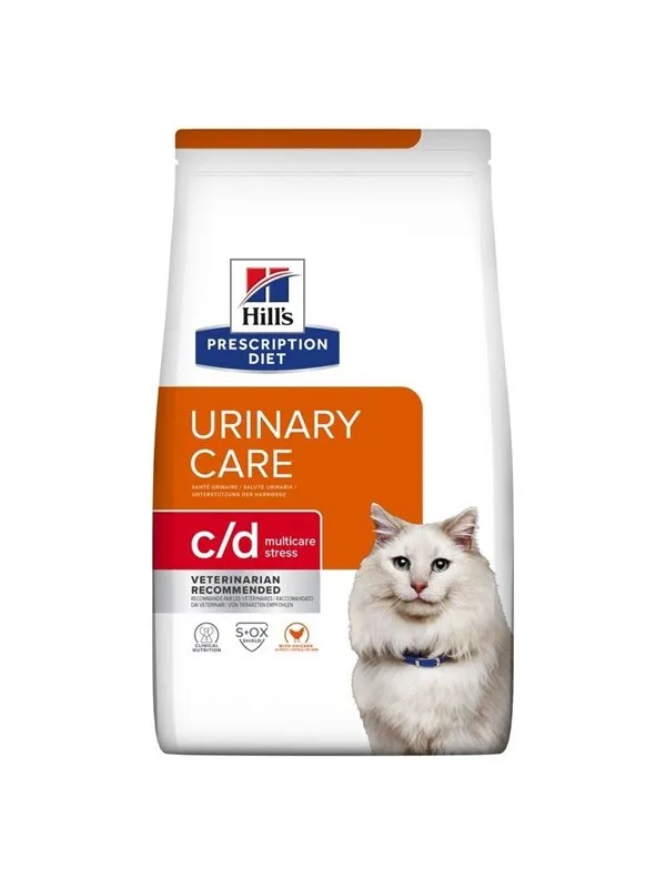 Hill's PRESCRIPTION DIET Feline c/d Multicare Stress Dry cat food Chicken 8 kg
