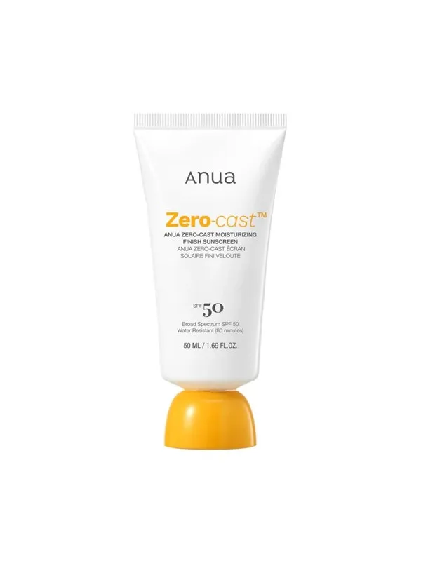 Anua Zero-Cast Moisturizing Finish Sunscreen SPF 50 50 ml