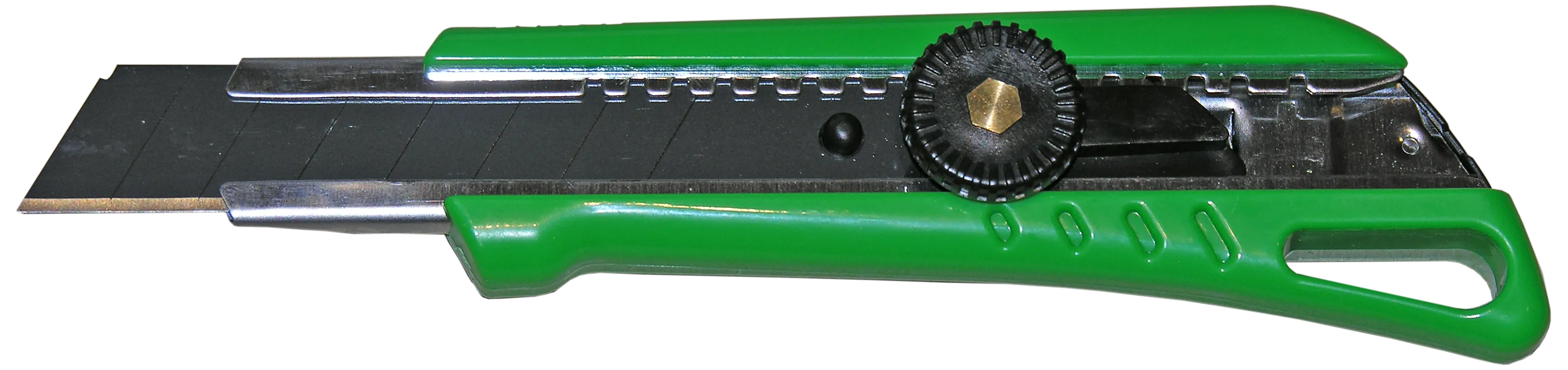 DJ TOOLS kniv med skrulås, 18mm sort knekk-av blad