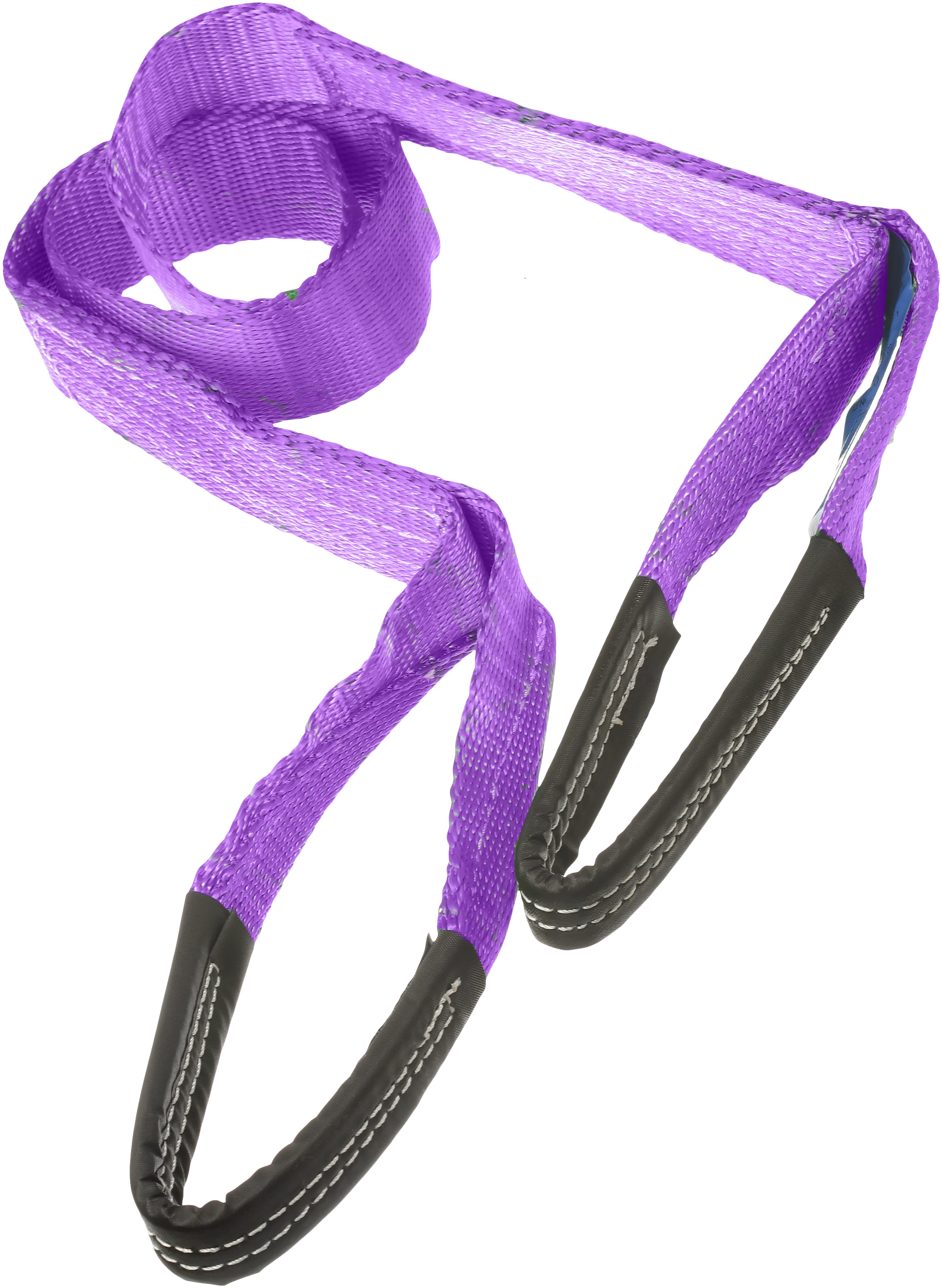 Båndstropp polyester lilla 1T 6m