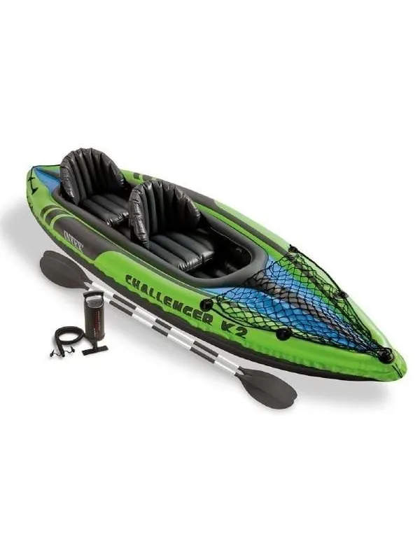 Intex Challenger K2 kajakk, 2 person, 351x76x38 cm