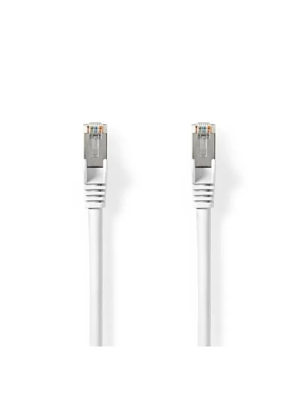 Nedis CCGL85520WT100 networking cable - Hvit - 10m