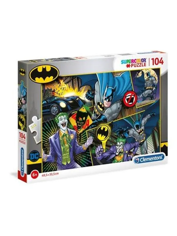 Clementoni Puzzle Batman Super 104 pieces Gulv