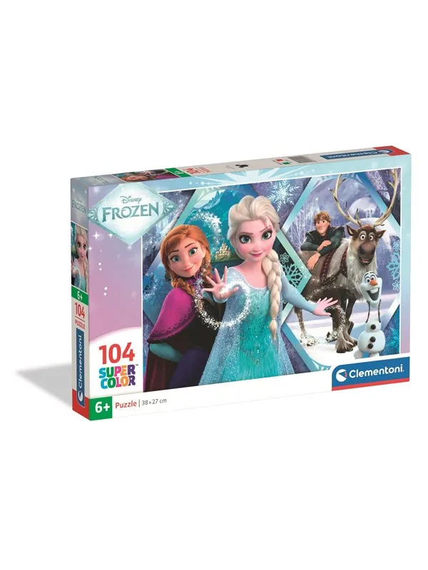 Clementoni Puzzle Frozen 104 pieces Gulv