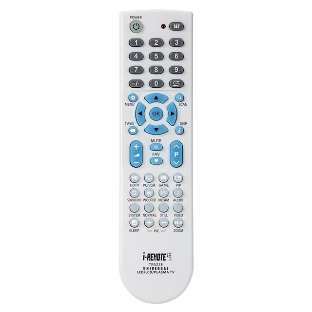 Fjernkontroll I-REMOTE TR522E Universal TV-fjernkontrollutskiftning