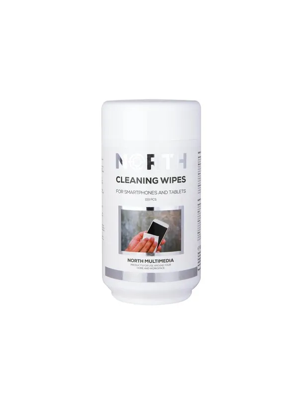 NORTH Cleaning Wipes - Phone and tablets 100-pack