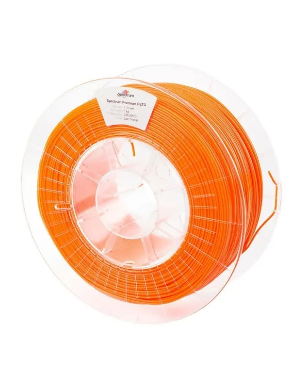 Spectrum 3D Filament / PETG Premium / â 1.75 mm / Lion Orange / 1 kg