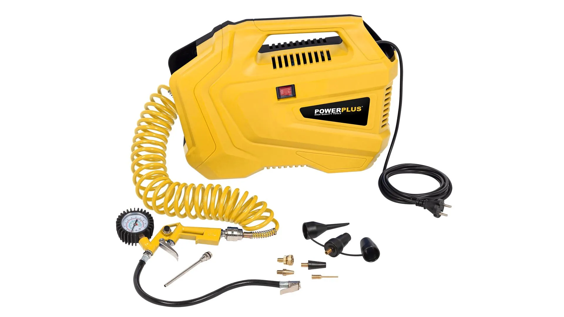 Kompressor oliefri 1,5 hk med 10 dele